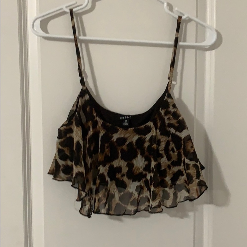 NWOT Crop top tank size s